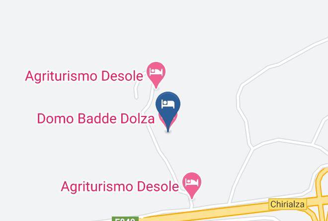 Sassari - Domo Badde Dolza Maps