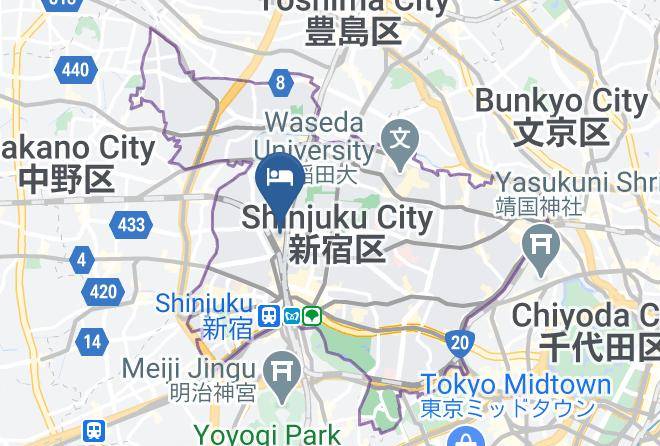 Shinjuku Ward - Domo Domo S Maps
