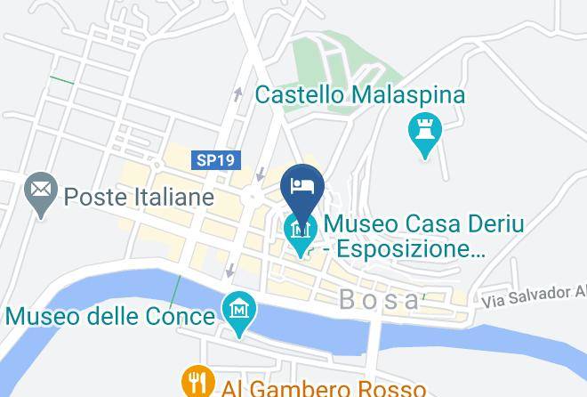 Oristano - Domo E Sa Rosa Maps