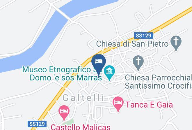 Nuoro - Domos Anticas Maps