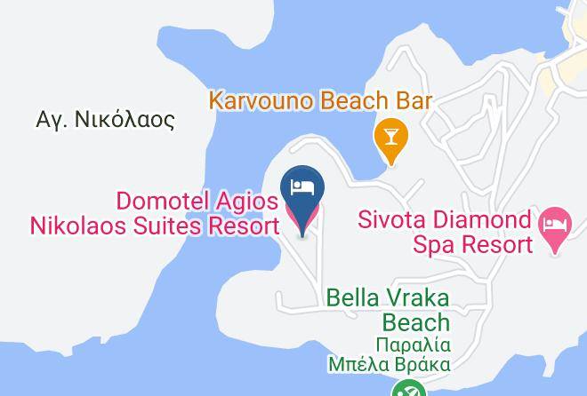 Thesprotia - Domotel Agios Nikolaos Suites Resort Maps