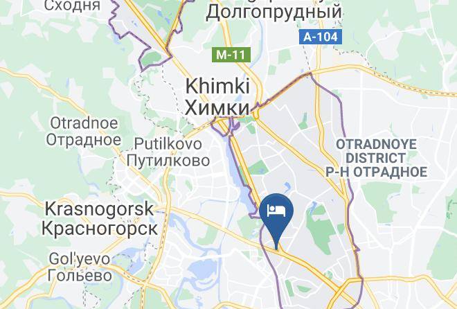 Moscow - Domotel' Sokol Maps