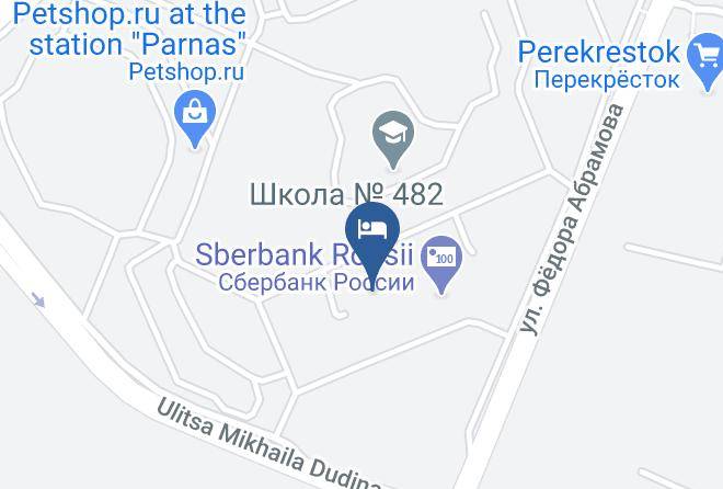 Saint Petersburg - Domotelli Parnas Maps