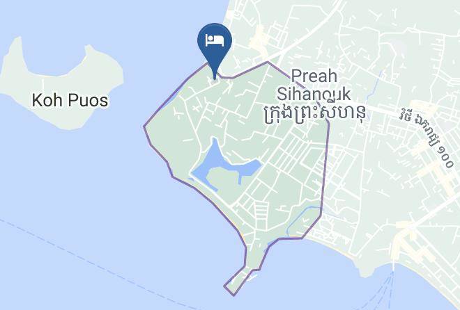 Preah Sihaknuk Town - Domrai Boutique Hotel Maps