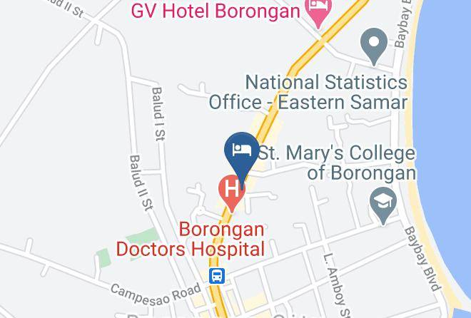 Eastern Samar - Domsowir Hotel Maps