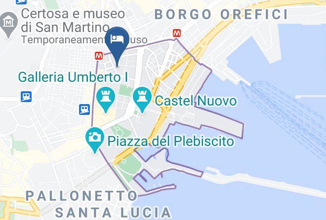 Naples - B&b Napoli City Inn Maps
