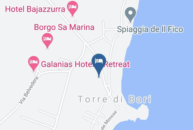 Nuoro - Domus De Janas Beach Resort Maps