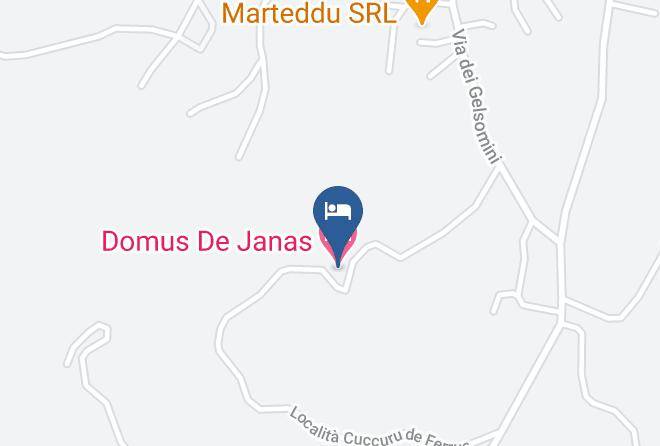 Province Of South Sardinia - Domus De Janas Maps