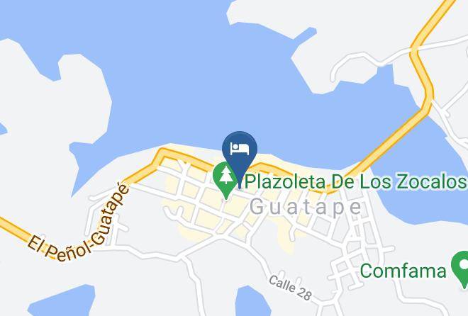 Guatape - Domus Glamping Maps
