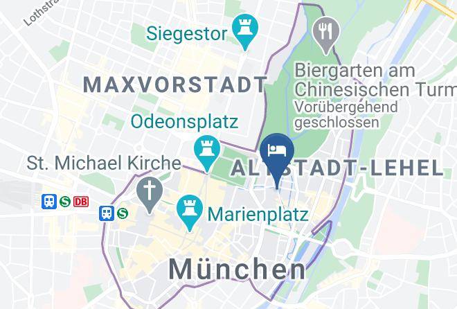 Munich District - Domus Hotel Maps