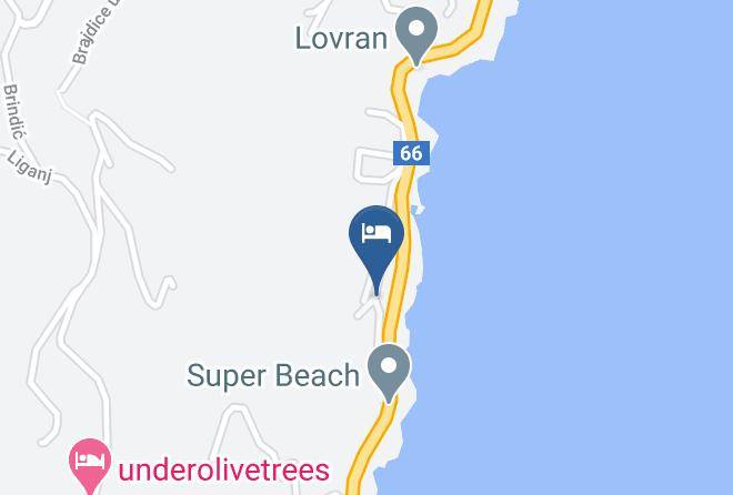 Lovran - Domus Laurana D O O Dom Pastoralnih Susreta Lovran Maps
