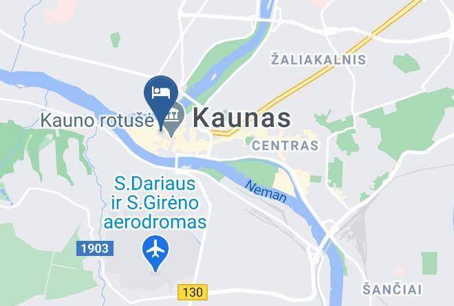 Kaunas - Domus Pacis Namai Piligrimams Maps