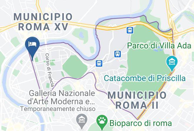 Rome - Domus Ponte Milvio Maps