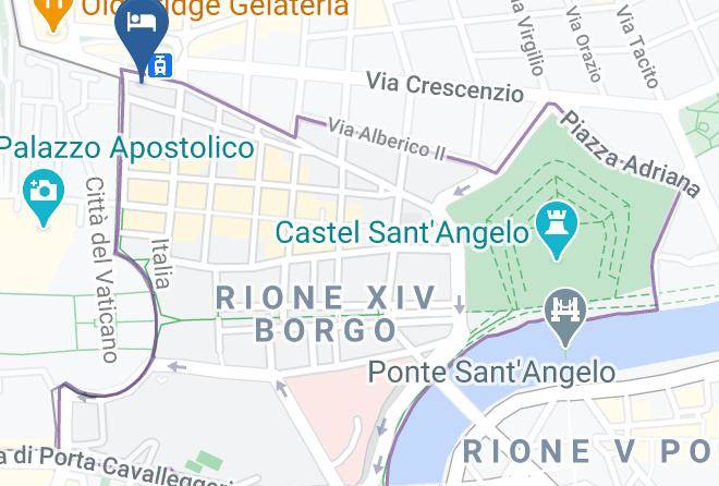 Rome - Domus Porta Angelica Maps