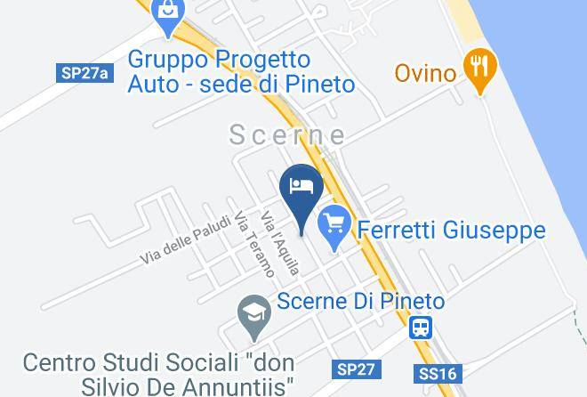 Teramo - Domus Primavera Maps