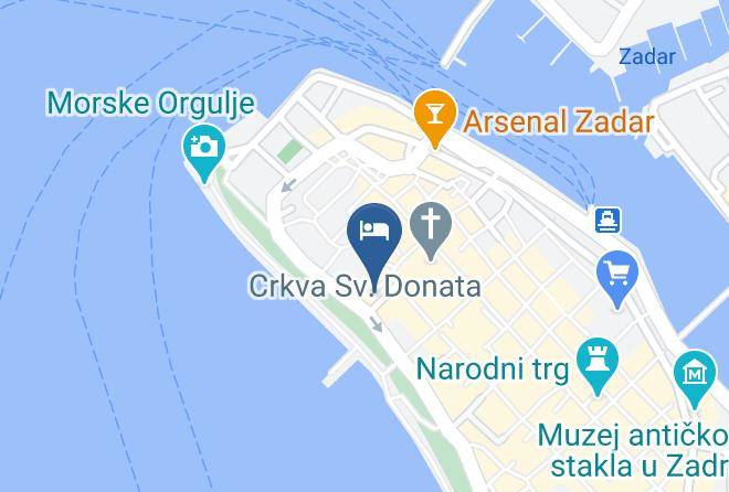 Zadar - Domus Romana Maps
