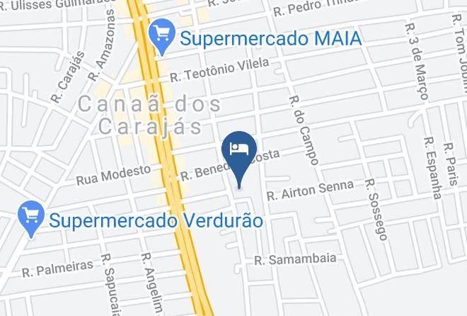 Canaa Dos Carajas - Domus Torre Hotel Em Canaa Dos Carajas Maps