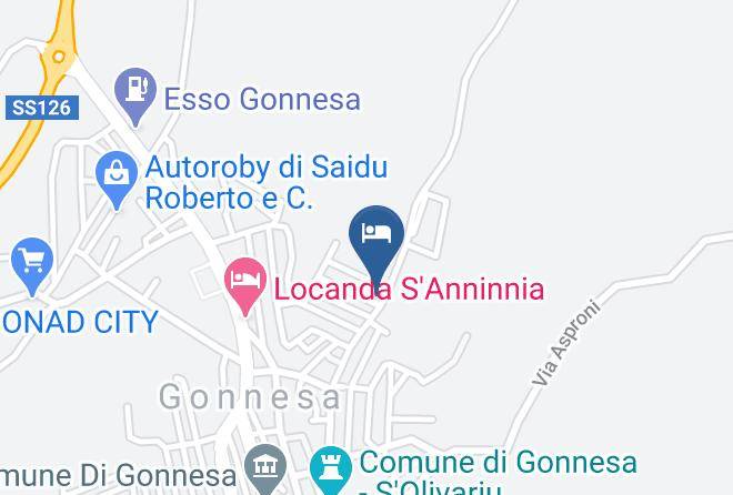 Province Of South Sardinia - Domusmea Maps