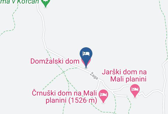 Kamnik - Domzalski Dom Na Mali Planini Maps