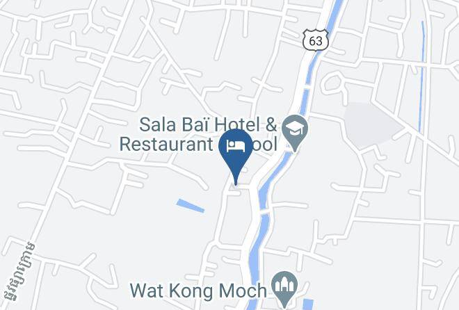 Don Bosco & Vary Guesthouse Karte - Siem Reap - Siem Reab Town