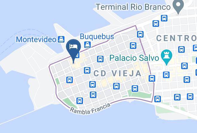 Municipio B - Don Boutique Hotel Montevideo Maps