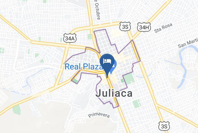 Don Carlos Hotel Juliaca Map