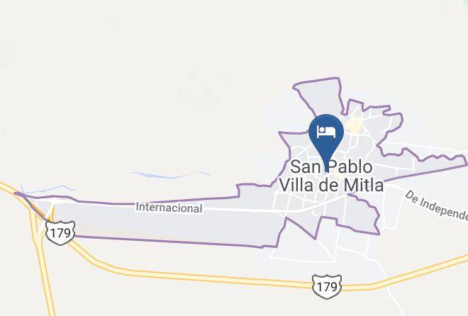 San Pablo Villa De Mitla - Hotel Y Restaurante Don Cenobio Maps