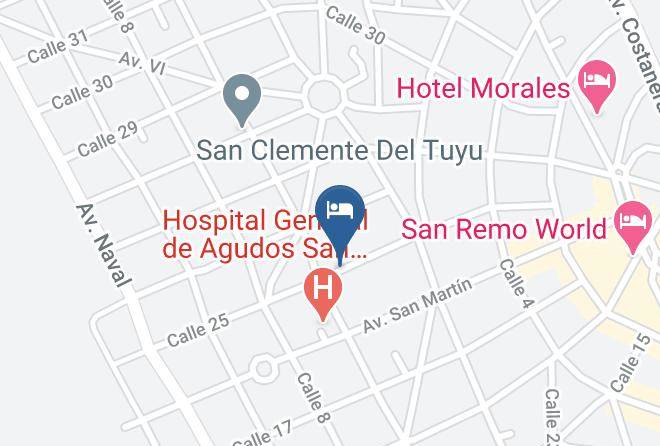 Mar Del Tuyu - Don Clemente Maps