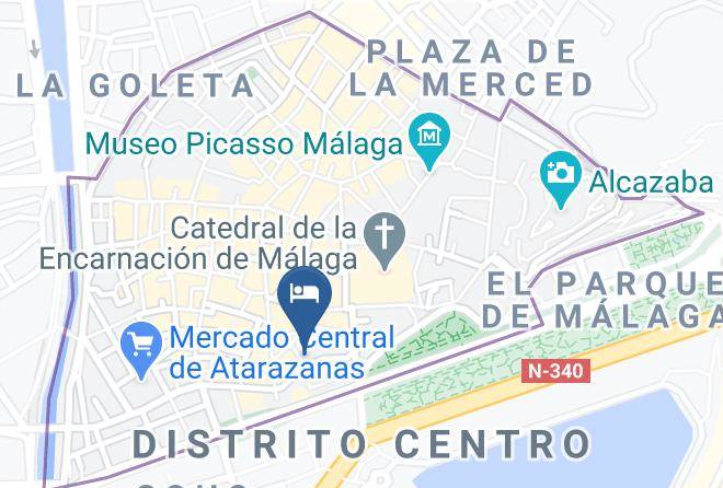 Malaga - Bingo Don Curro Maps