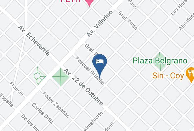 Chivilcoy - Don Hotel Chivilcoy Maps