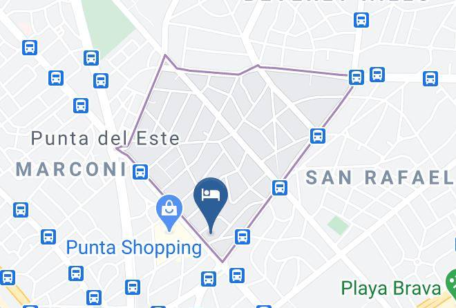 Punta Del Este - Don Majestic Hotel Maps