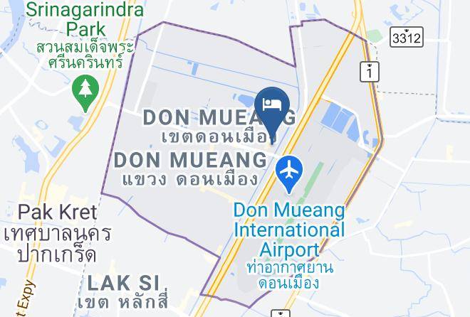 Don Mueang - Don Mueang Airport Modern Bangkok Maps