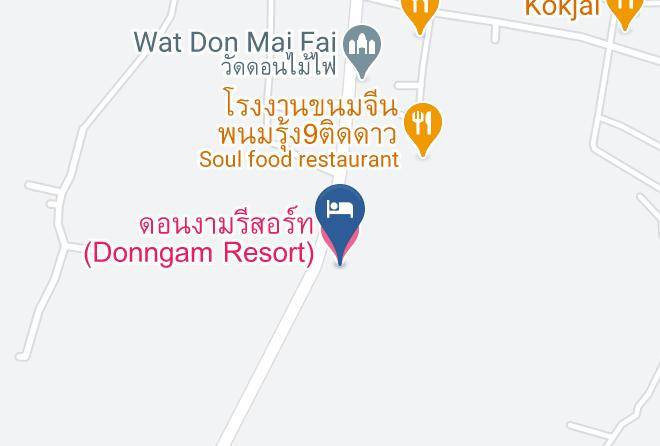 Amphoe Chaloem Phra Kiat - Don Ngam Resort Maps