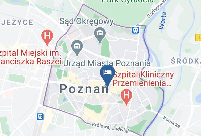 Poznan - Don Prestige Residence Maps
