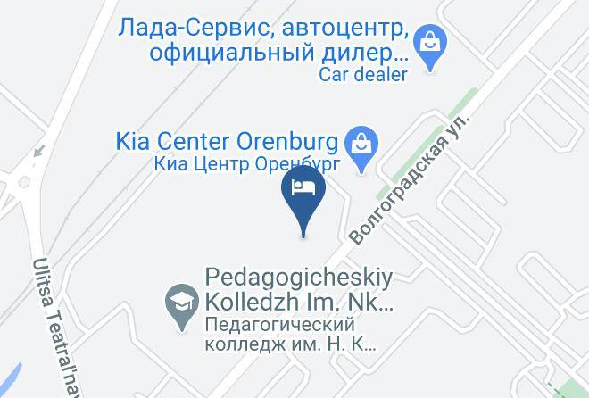 Orenburg - Don Kikhot Restoran Maps