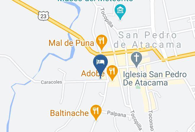 El Loa - Hotel Don Raul Maps
