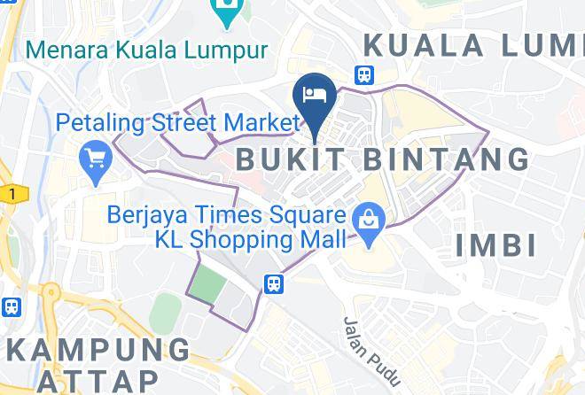 Kuala Lumpur - Don's Den Hotel Maps