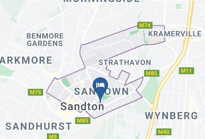 City Of Johannesburg - Don Sandton Iv Maps