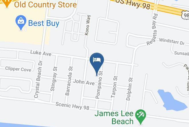 Okaloosa - Dont Worry Beach Happy Maps