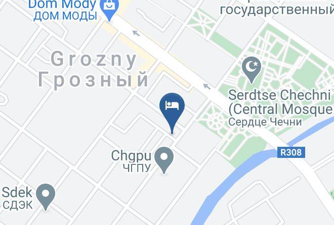 Groznyy - Dona Hotel Grozny Maps