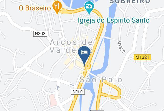 Arcos De Valdevez - Dona Isabel Maps