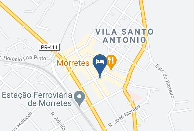 Morretes - Pousada Cidreira Morretes Maps
