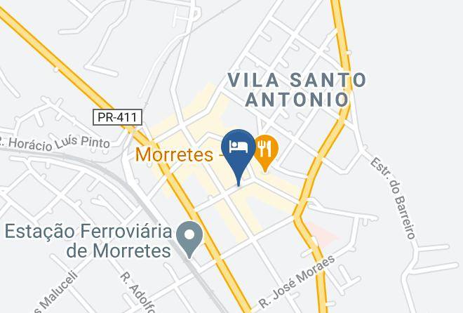 Morretes - Dona Laura Pousada Maps