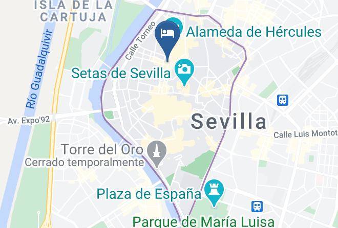 Seville - Dona Lola Corner Maps
