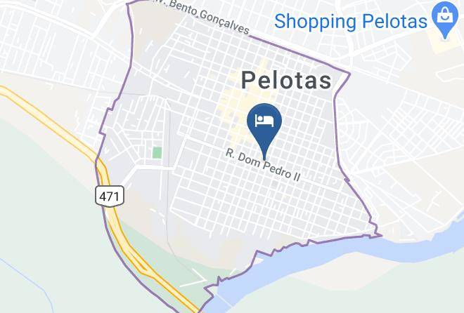 Pelotas - Dona Maura Hospedagem Familiar Maps