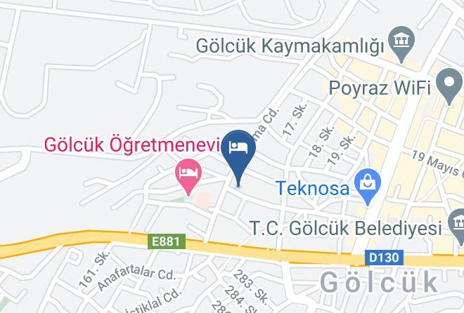 Golcuk - Donanma Otel Ve Pansiyon Maps