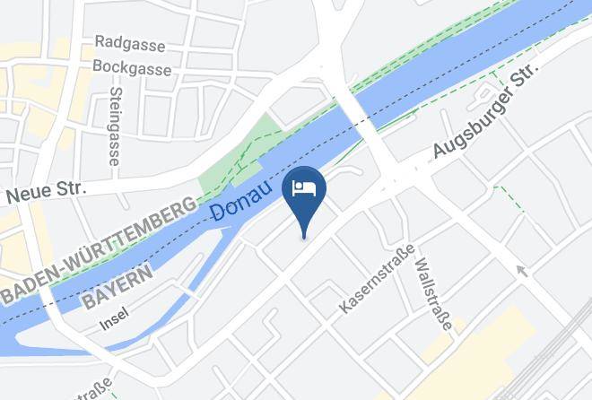 Neu Ulm - Donauhotel Maps