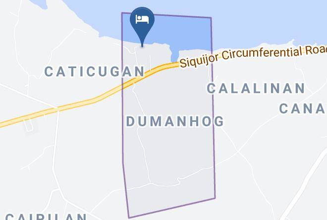 Siquijor - Dondeezco Beach Club & Resort Maps