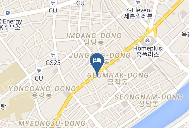 Gangneungsi - Dong A Hotel Maps