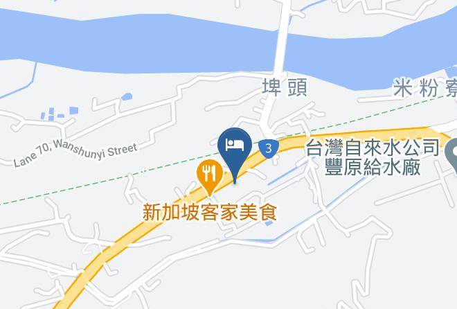 Fengyuan District - Dong Ai Motel Maps